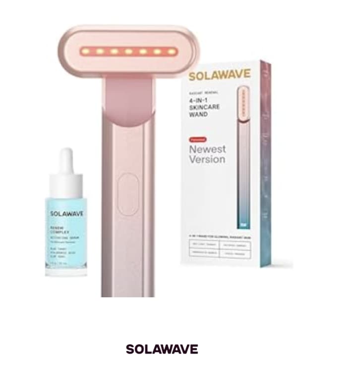  LED Facial Light Therapy Wand